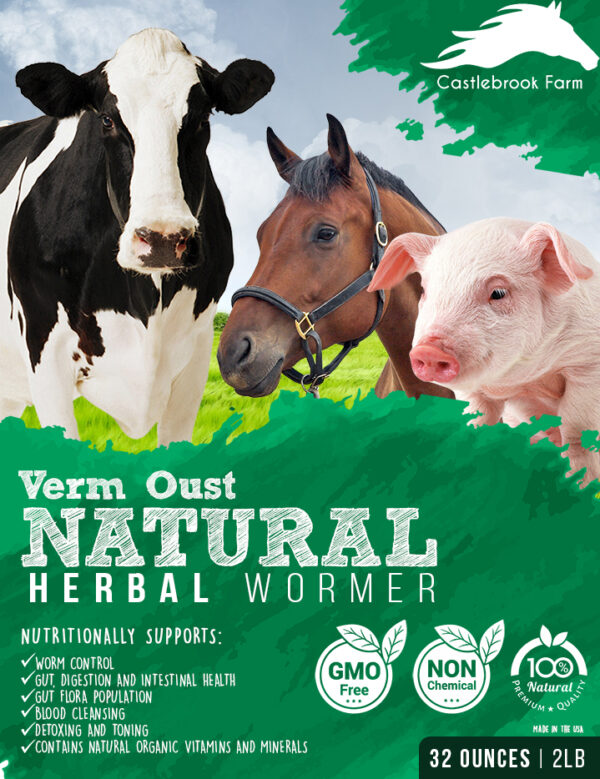 Verm Oust Natural Herbal Wormer for livestock